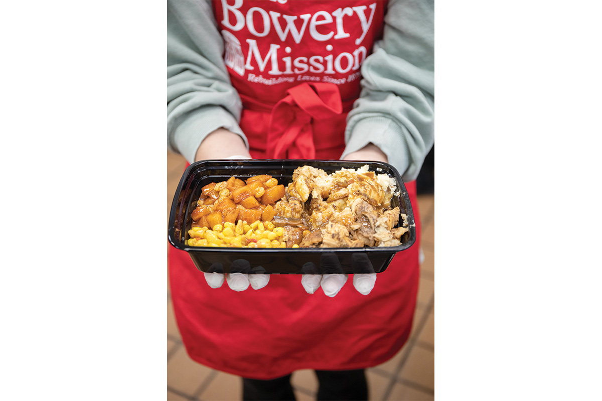Thanksgiving at The Bowery Mission