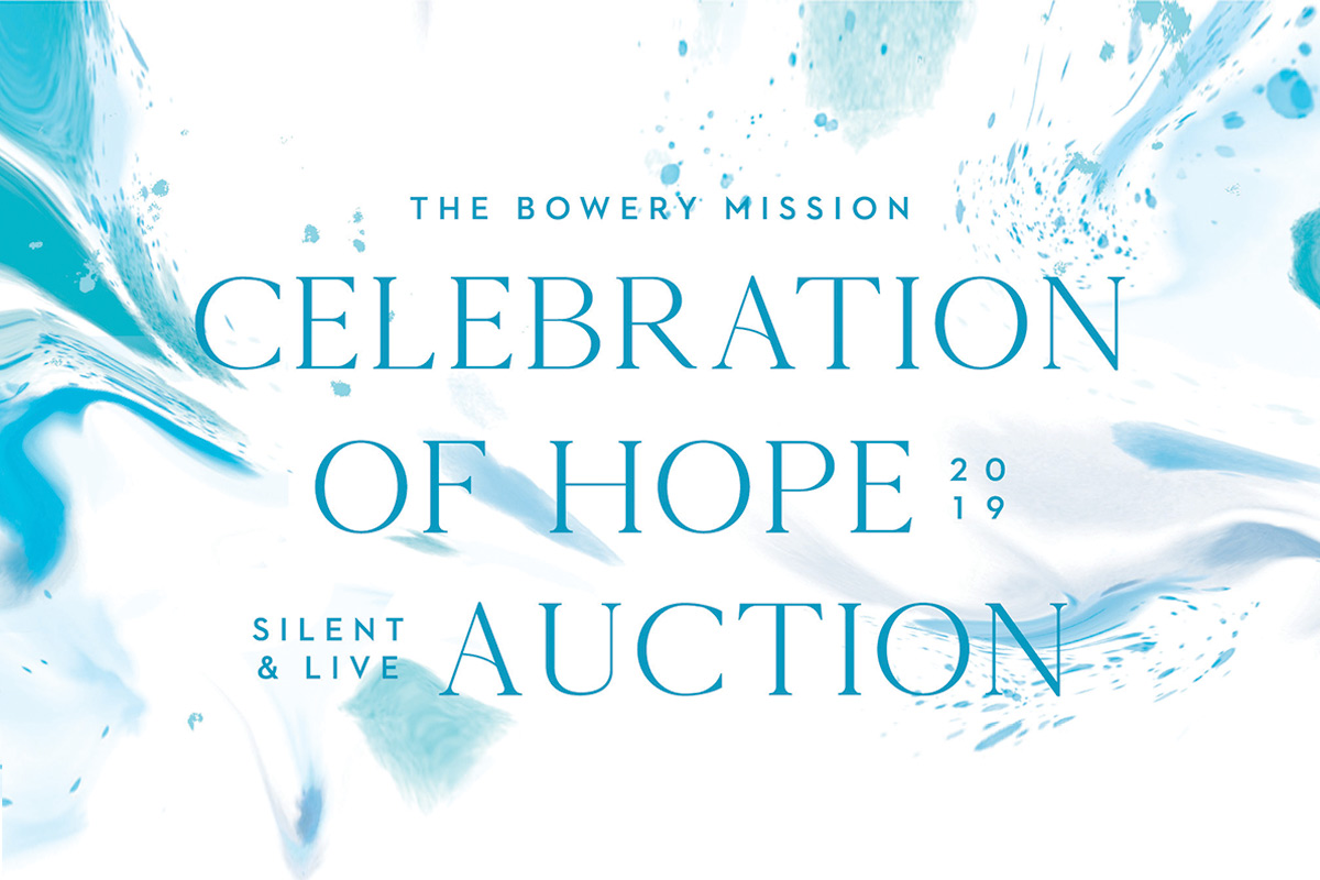The Bowery Mission's 2019 Celebration of Hope