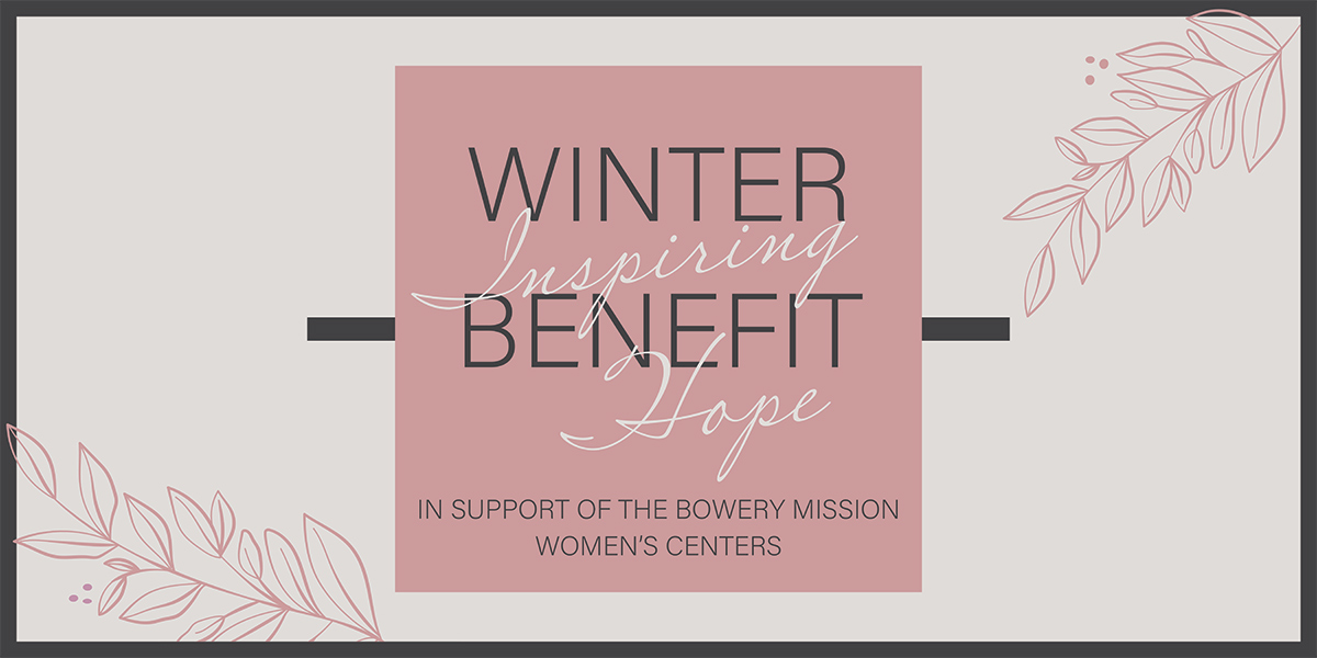 The Bowery Mission's 2021 Inspiring Hope Winer Benefit